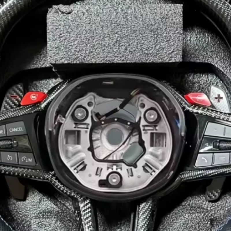 Car Steering Wheel Carbon Fibe - Tech Car Accessories ulasan dan harga