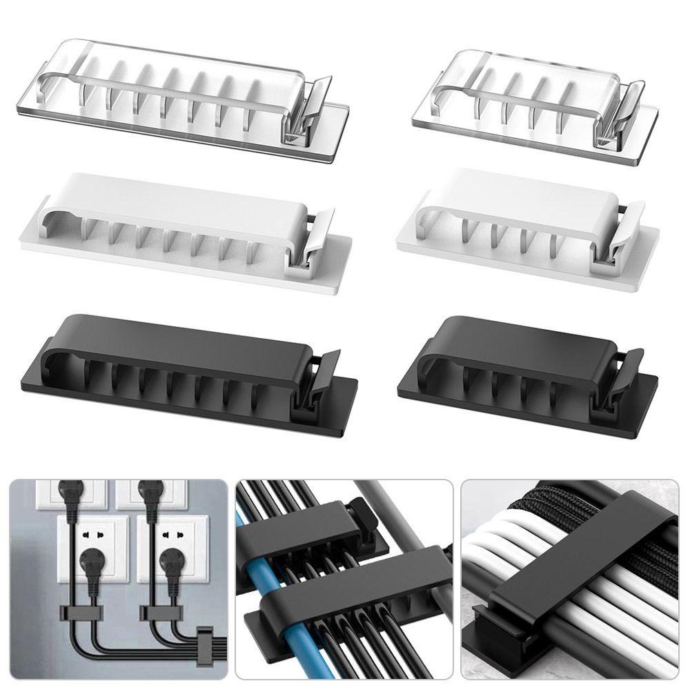 Cable Organizer Self Adhesive  - Desk Cable Clip ulasan dan harga