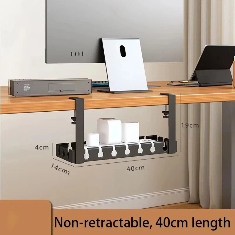 Extendable Under Desk Cable Ma - Desk Cable Clip ulasan dan harga