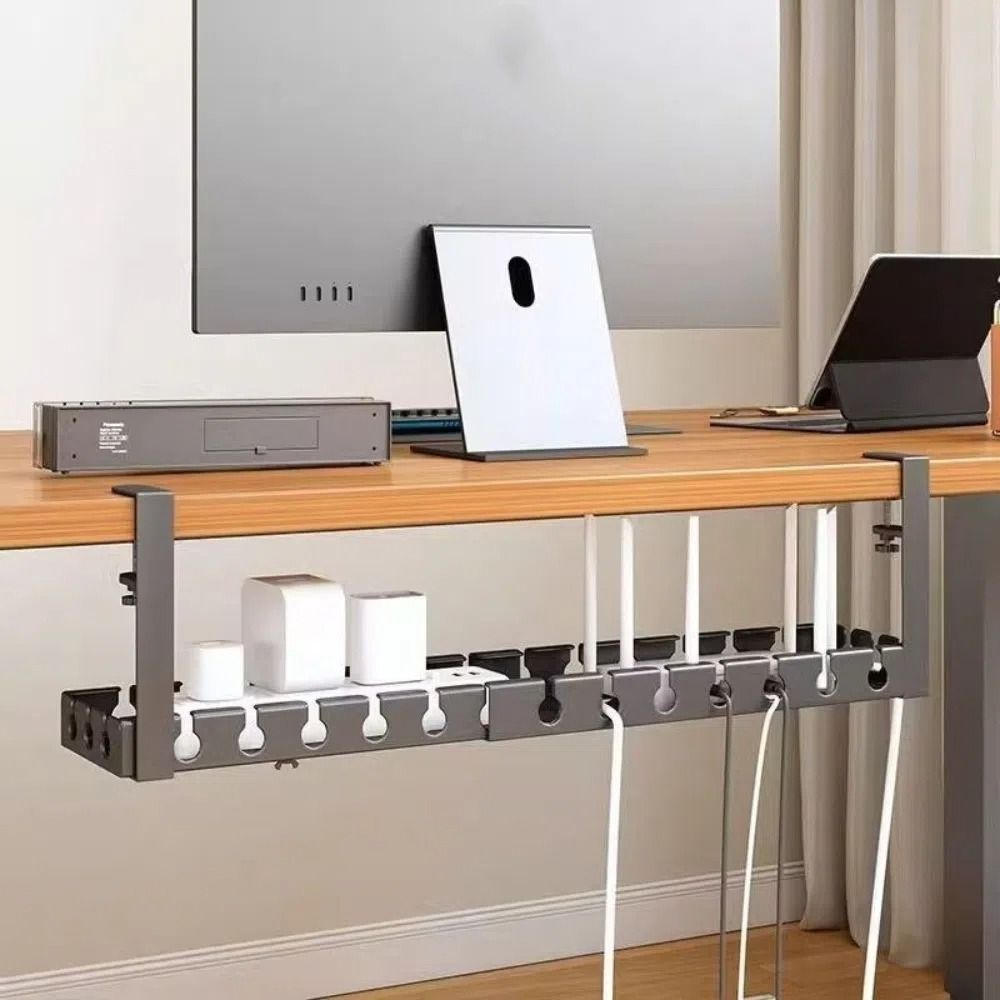 Extendable Under Desk Cable Ma - Desk Cable Clip ulasan dan harga