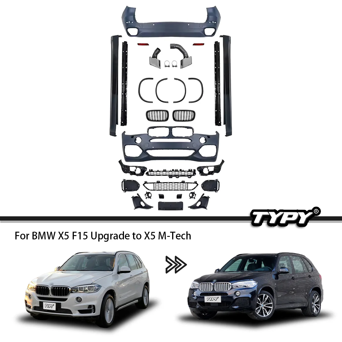 Body Kit For BMW X5 F15 2013-2 - Tech Accessories Designer ulasan dan harga