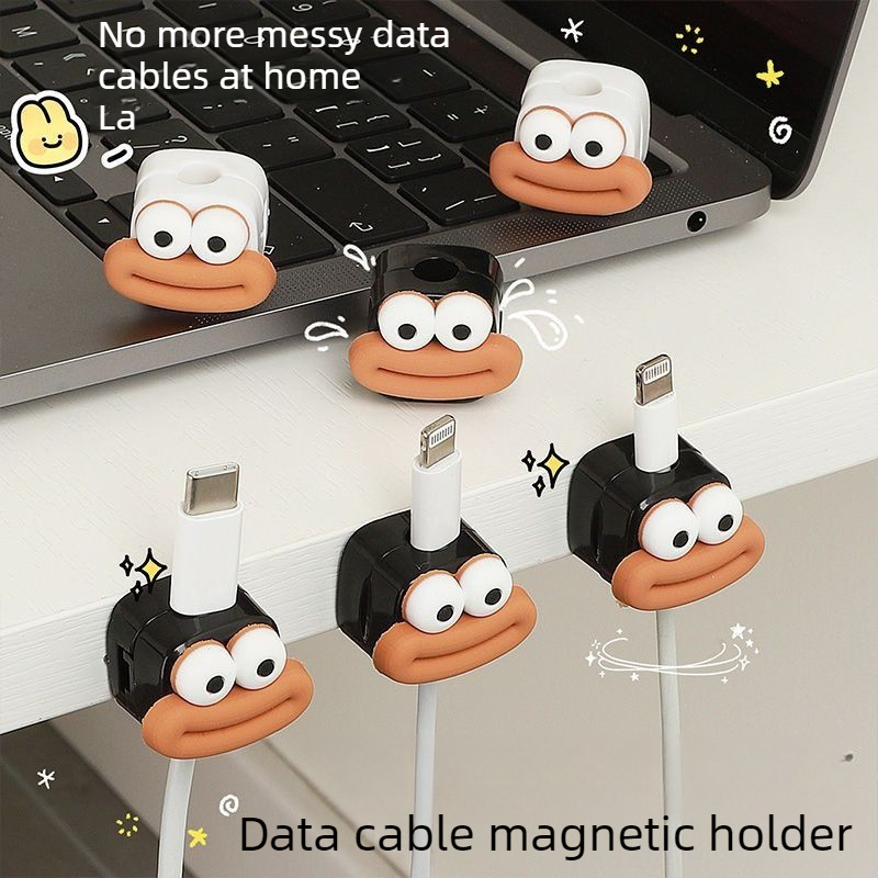 1/5/10pcs Magnetic Cable Clips - Desk Cable Clip ulasan dan harga