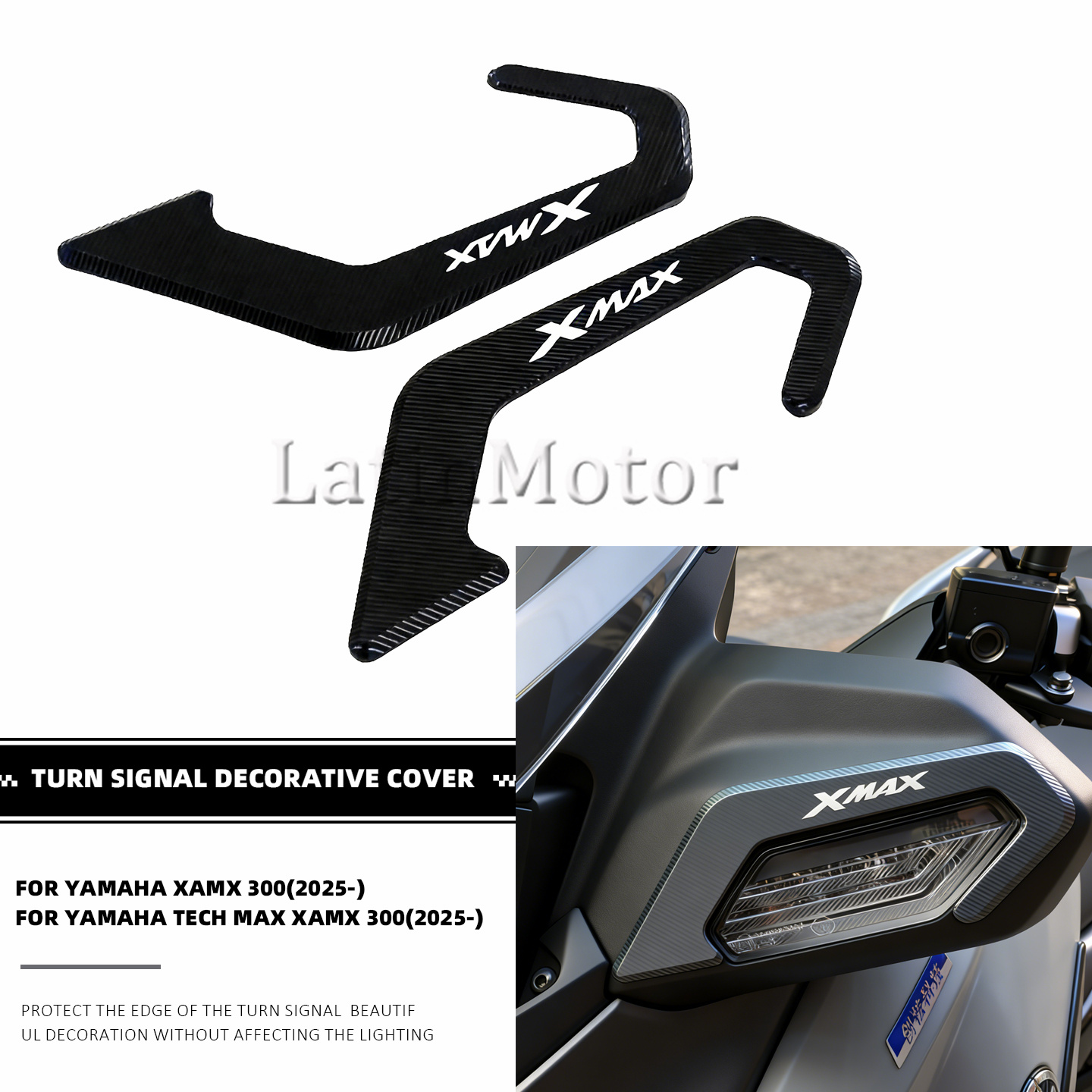 For Yamaha XMAX300 XMAX TECH M - X Tech Accessories ulasan dan harga